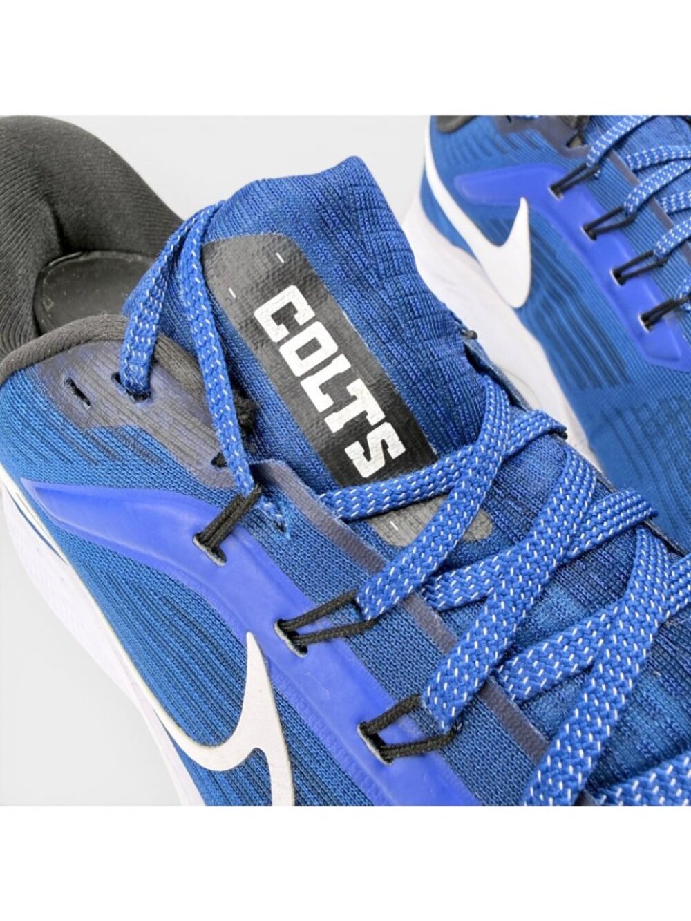Nike Air Zoom Pegasus 39 Indianapolis Colts NFL Mens 12.5 Blue Shoes DR2046-400 - Picture 5 of 16